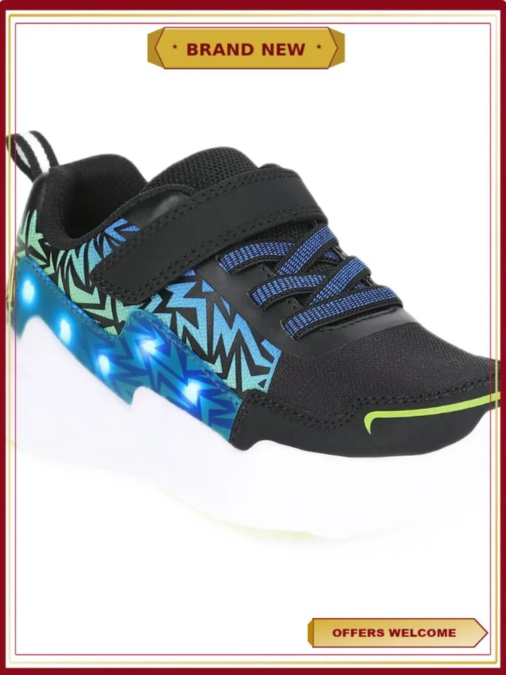 Light-Up Animal Sneakers for Boys | LED Sneakers | Athletic Works